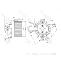 Ventilador de motor permanente de 12v para coche para Jeep Renegade